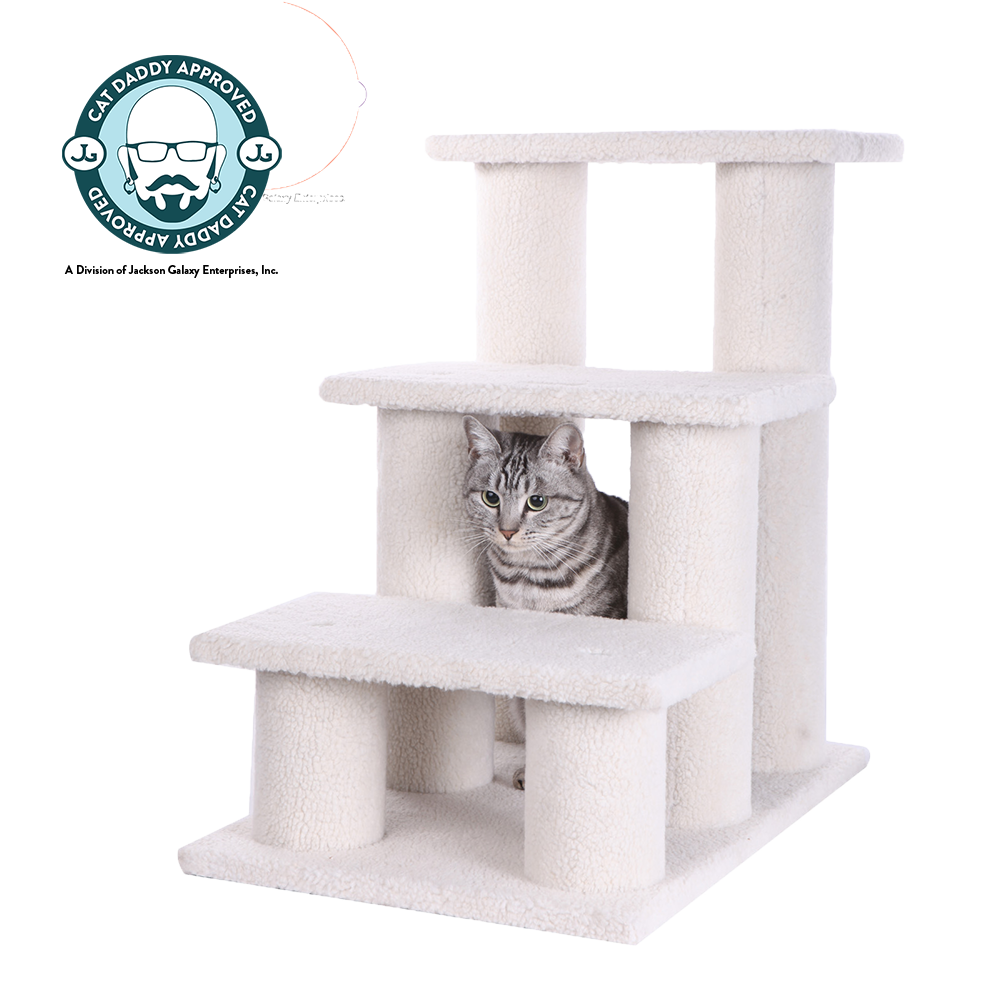 Cat steps for bed online