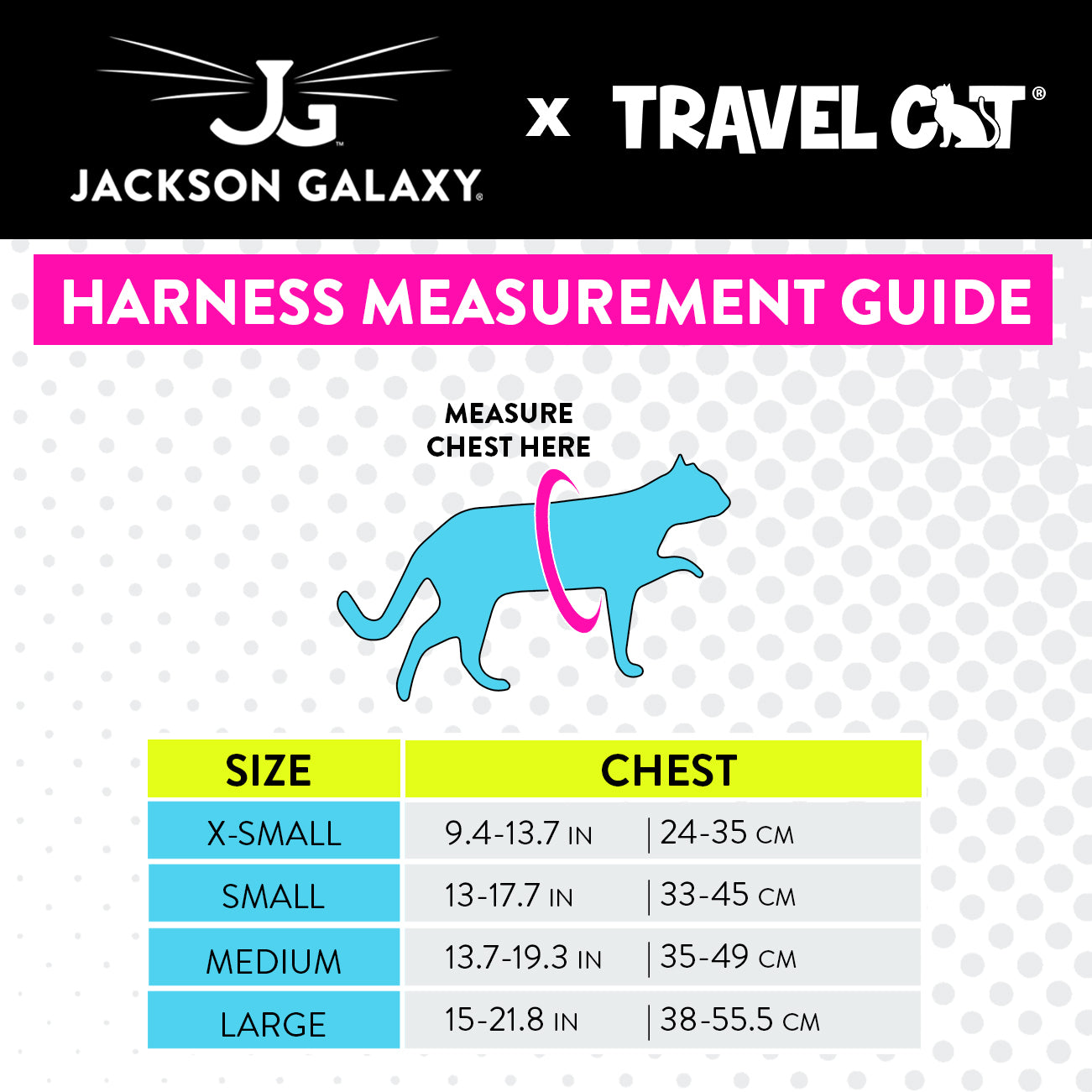 The Jackson Galaxy x Travel Cat Harness & Leash Set