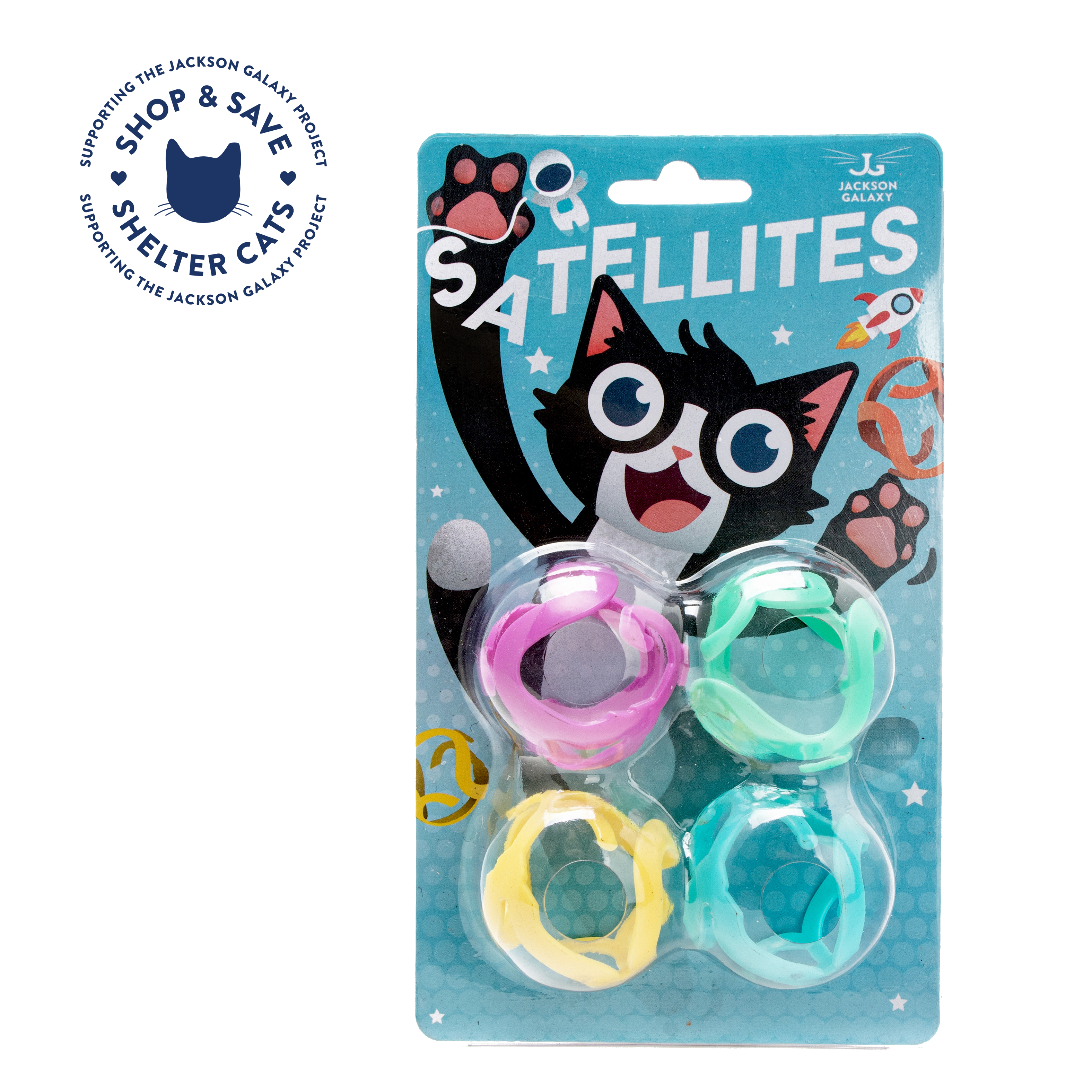 Jackson galaxy space station online cat toy