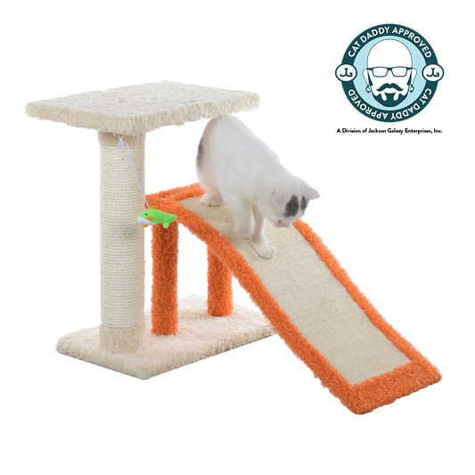 Premium Kitten Scratcher with Ramp by Armarkat