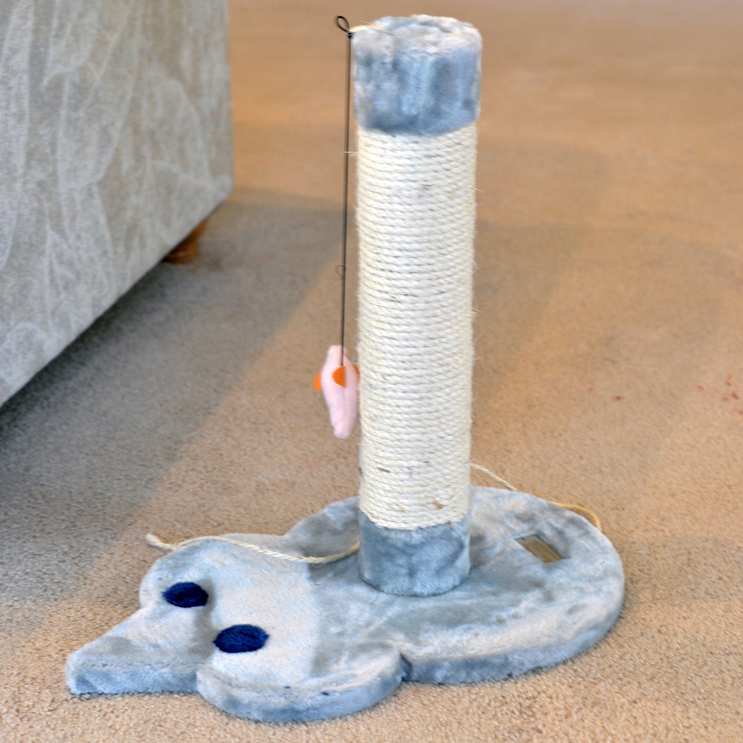 Premium Mouse Shaped Kitten Scratcher by Armarkat