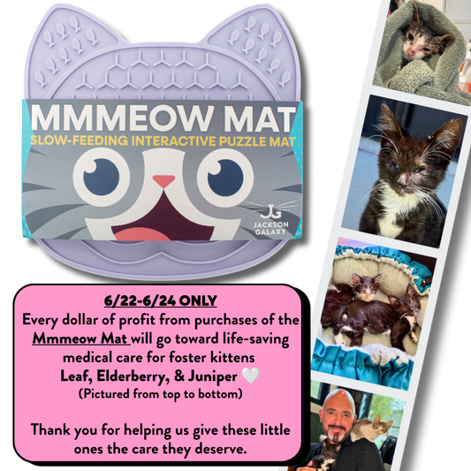 Mmmeow Mat by Jackson Galaxy