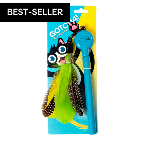 Gotcha! Cat Wand Toy