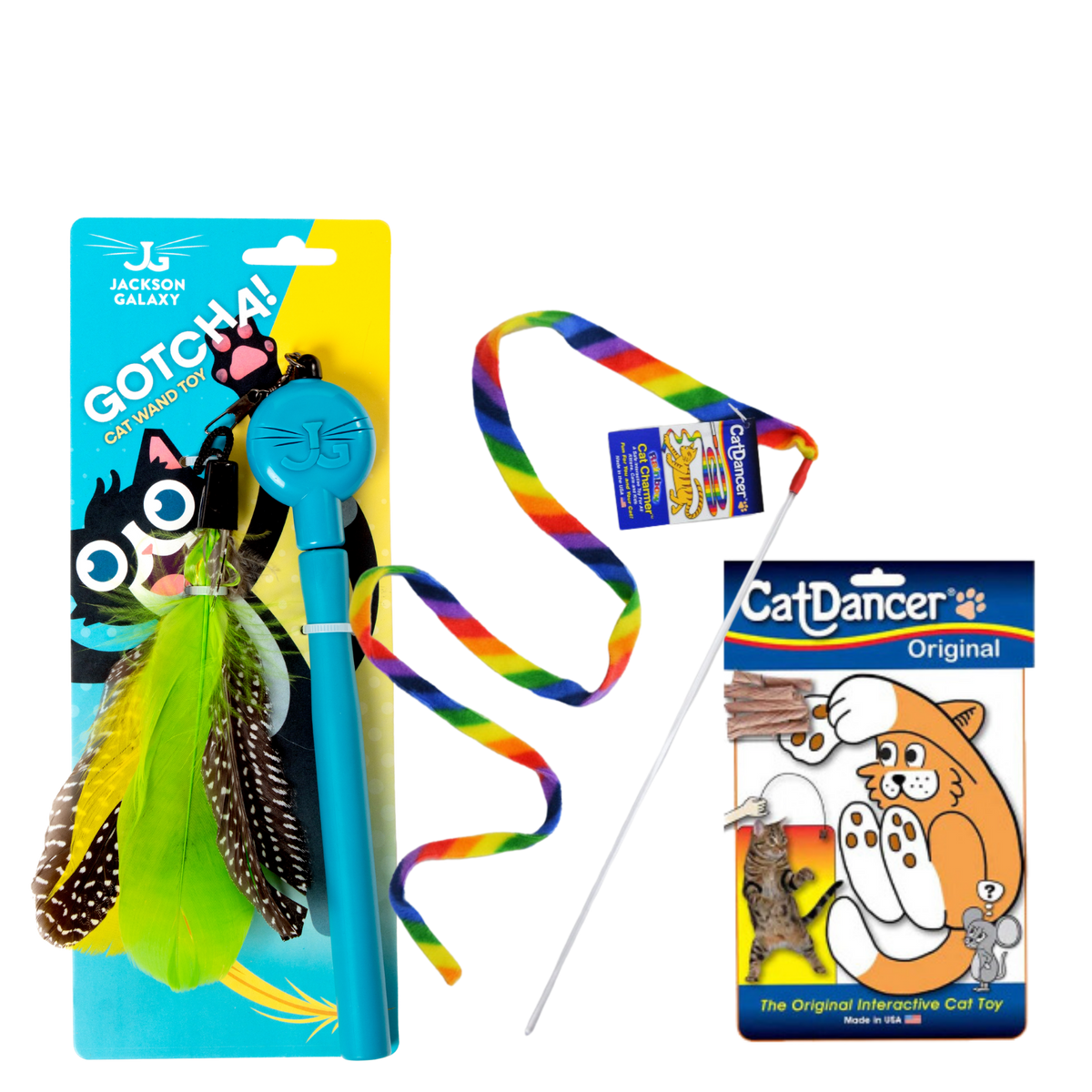 Catch Me If You Can Cat Wand Bundle