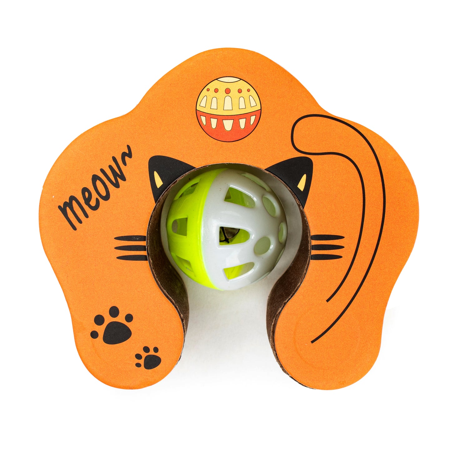 Cardboard Accordion Cat Toy