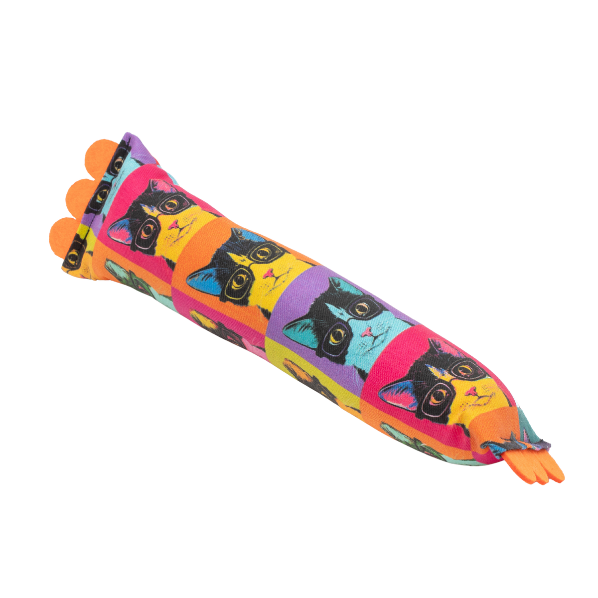 Cat Nerd Pop Art Kicker - Limited Edition Toy Collection by Jackson Galaxy