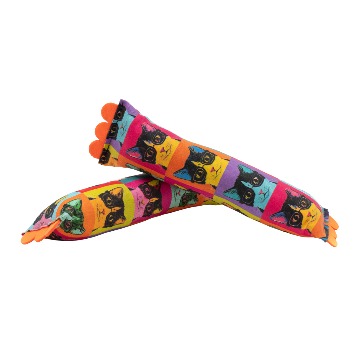 Cat Nerd Pop Art Kicker - Limited Edition Toy Collection by Jackson Galaxy