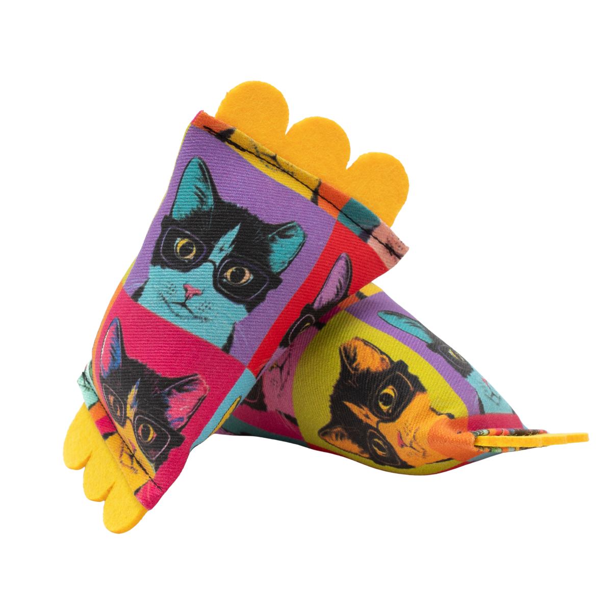 Cat Nerd Pop Art Shaker - Limited Edition Toy Collection by Jackson Galaxy