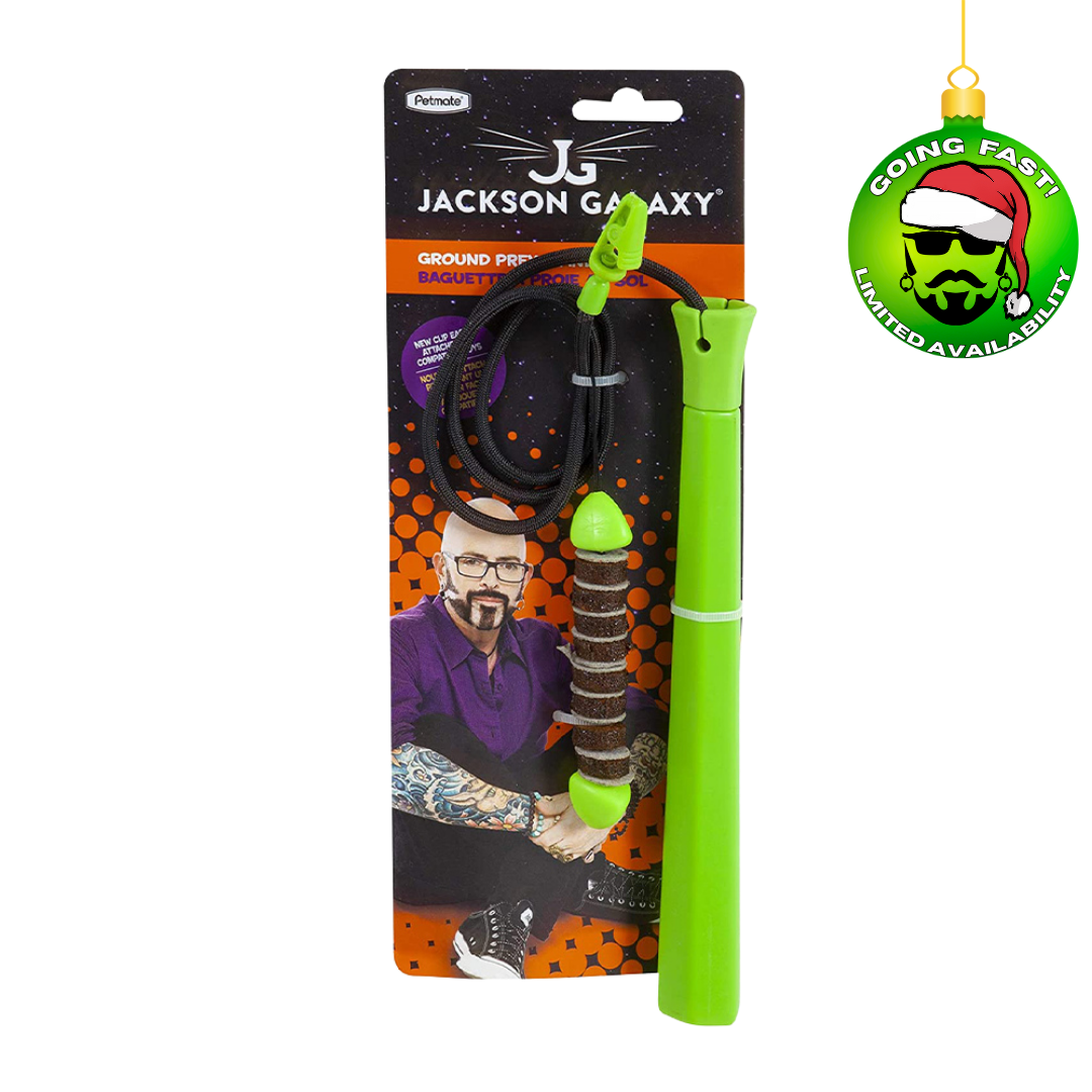 Ground Prey Telescoping Wand with Felt Worm Toy