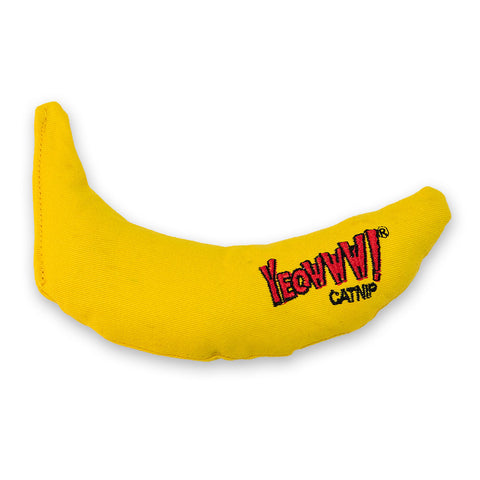 Catnip Banana Cat Toy by Yeowww!