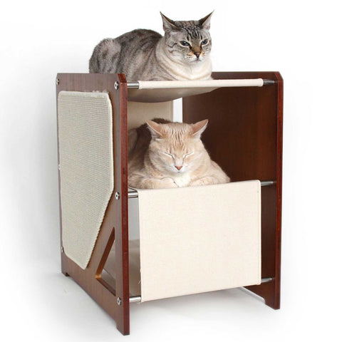 The Grotto - A Cat Tree for Small Spaces by Catastrophic Creations