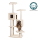 67-inch Ultra-Thick Faux Fur Cat Tree, Beige by Armarkat