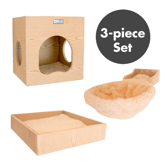 Wall Series: Tree W1907B with Condo, Perch, and Soft Perch by Armarkat