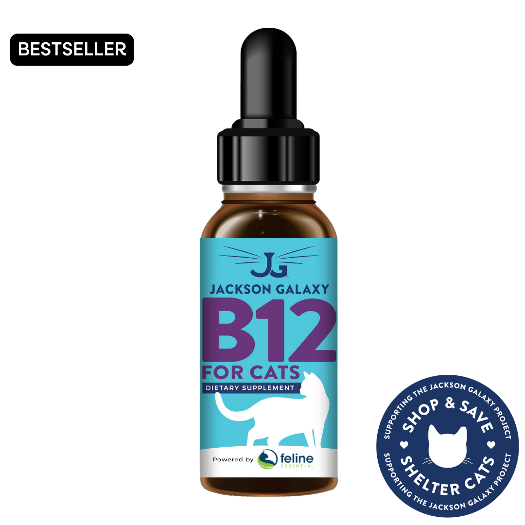 Jackson Galaxy B12 Vitamin Supplement for Cats, 1 oz