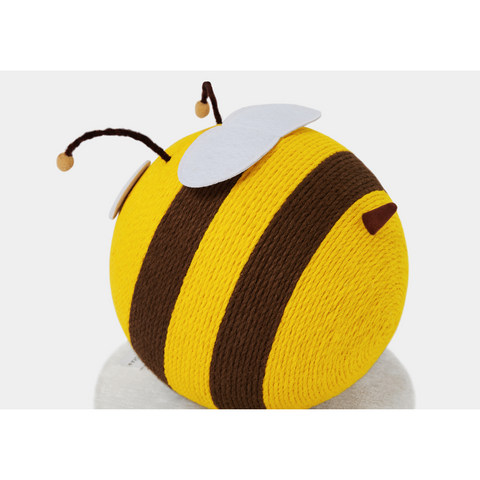 Bee Cat Scratching Ball by Vetreska