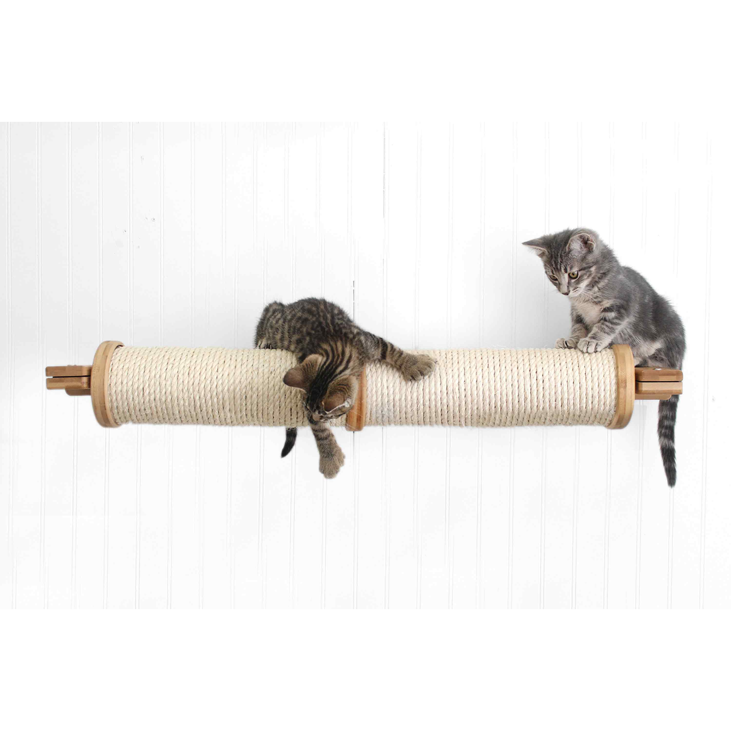 Horizontal Scratching Post (Cat Wall Scratcher) by Catastrophic Creati Jackson Galaxy