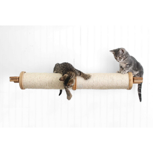 Horizontal Scratching Post (Cat Wall Scratcher) by Catastrophic Creations