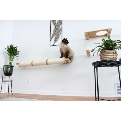 Horizontal Scratching Post (Cat Wall Scratcher) by Catastrophic Creations