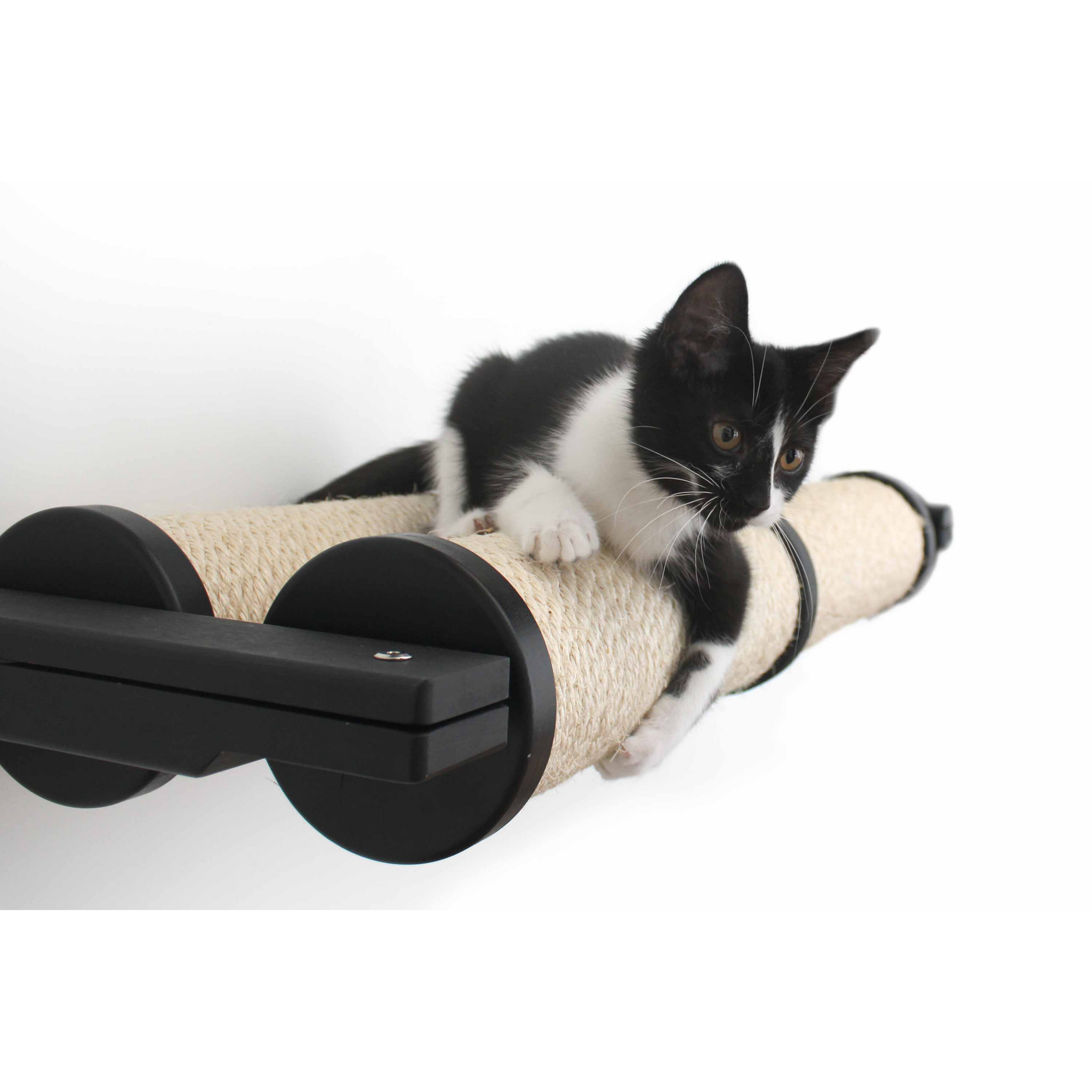 Horizontal Scratching Post Cat Wall Scratcher by Catastrophic Creations