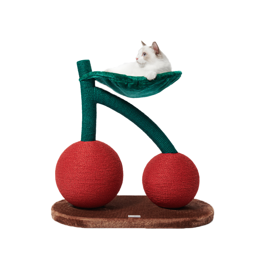 Cherry Cat Tree Scratcher by Vetreska