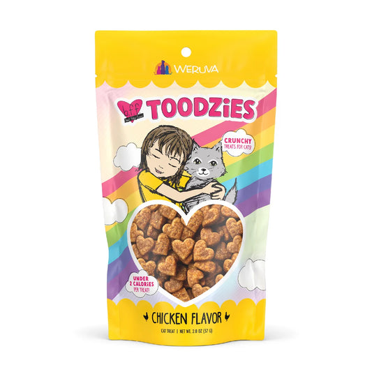 Chicken Flavor Crunchy Cat Treats by BFF Toodzies