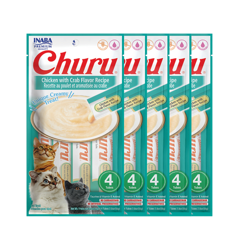 Inaba Churu Bundle - 5 Pack (20 Tubes)