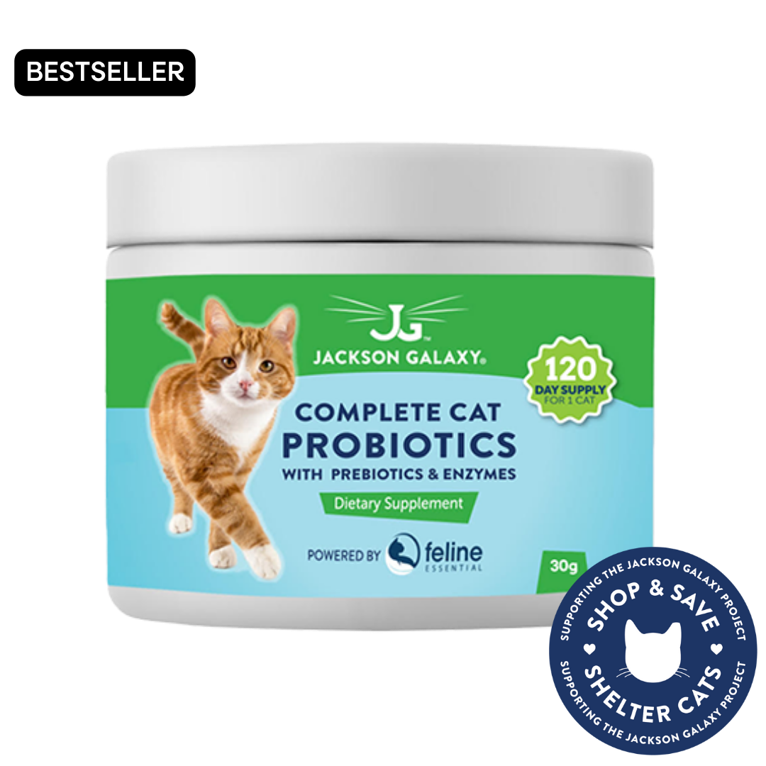 Complete Cat Probiotics with Prebiotics & Enzymes by Jackson Galaxy