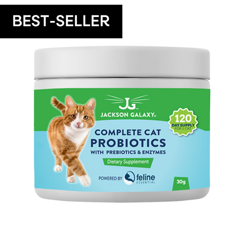 Complete Cat Probiotics with Prebiotics & Enzymes by Jackson Galaxy