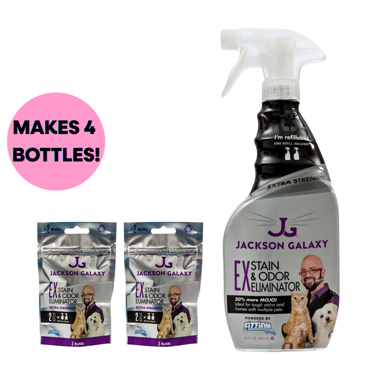 EX Stain & Odor Eliminator Bundle