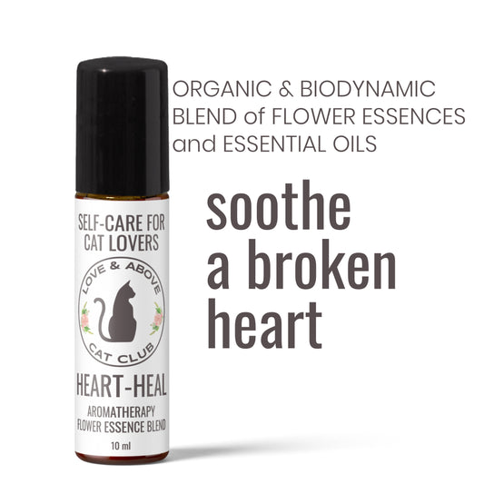 Heart-Heal - Grief Support for Humans: Aromatherapy & Flower Essence Roller