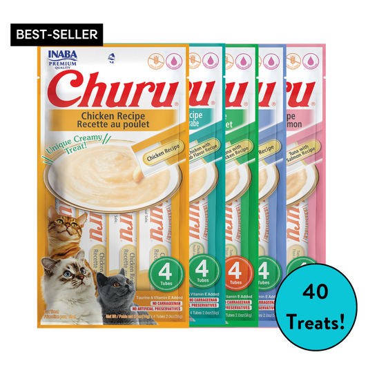 Inaba Churu Big Bundle - 10 Pack (40 Tubes)