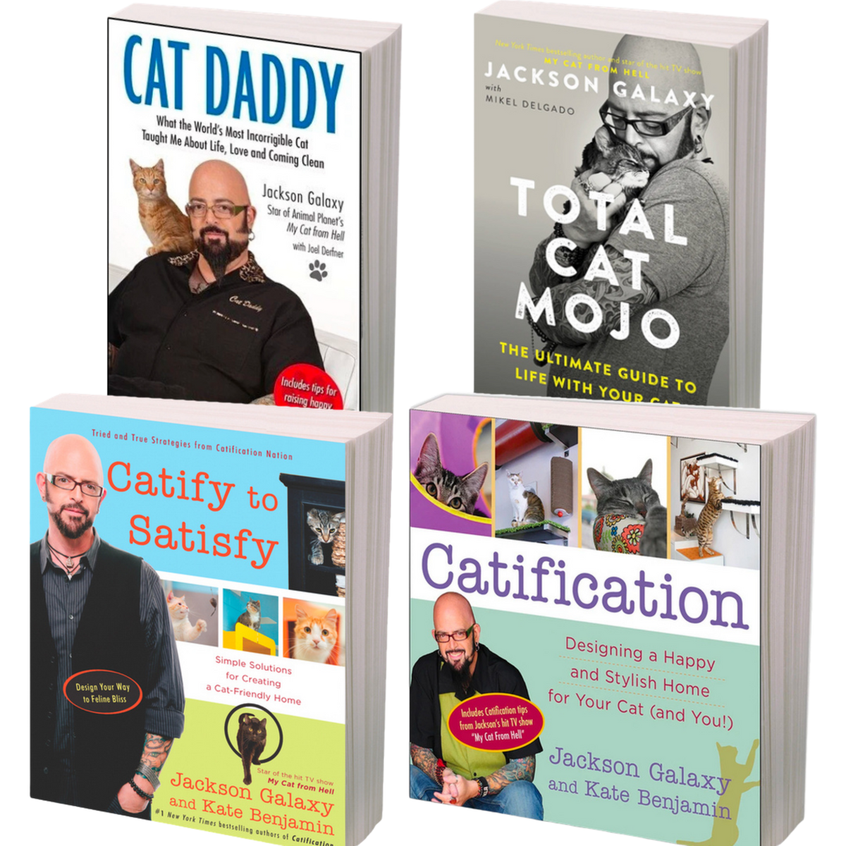 The Jackson Galaxy Book Bundle