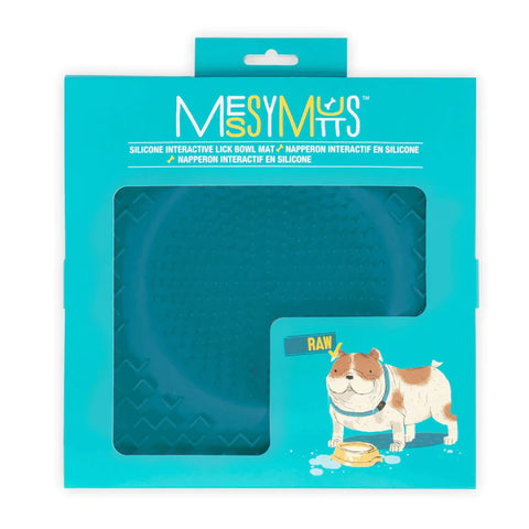 Silicone Therapeutic Licking Bowl Mat by Messy Mutts