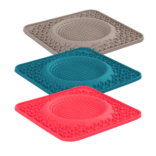 Silicone Therapeutic Licking Bowl Mat by Messy Mutts