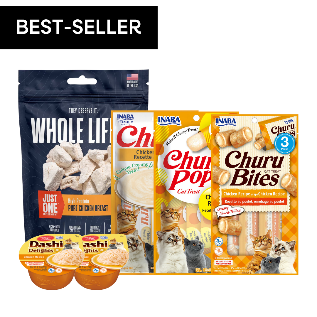 My Cat Loves Chicken! Treat Bundle