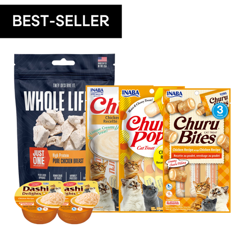 My Cat Loves Chicken! Treat Bundle