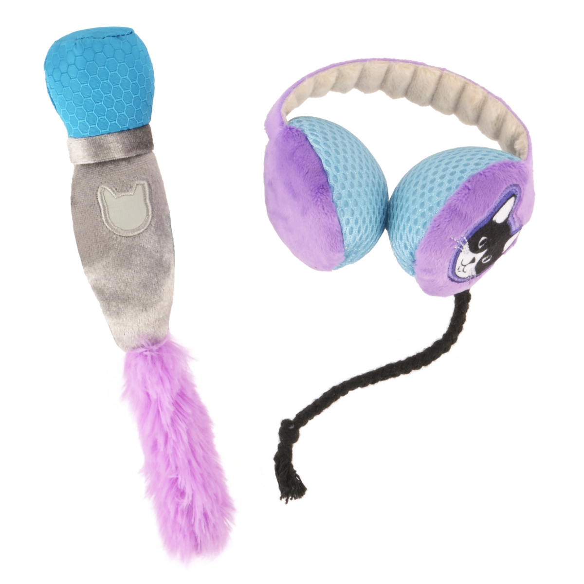 Mic Drop Duo, auriculares y micrófono - Jackson Galaxy x Feline Frenzy