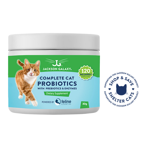 Complete Cat Probiotics with Prebiotics & Enzymes by Jackson Galaxy