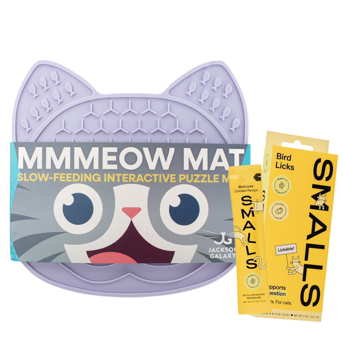 Paquete para lamer, tratar y repetir para gatos