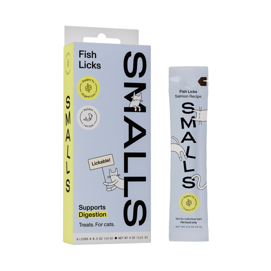 Fish Licks by Smalls (Supports Digestion) - Salmon (8 Count)