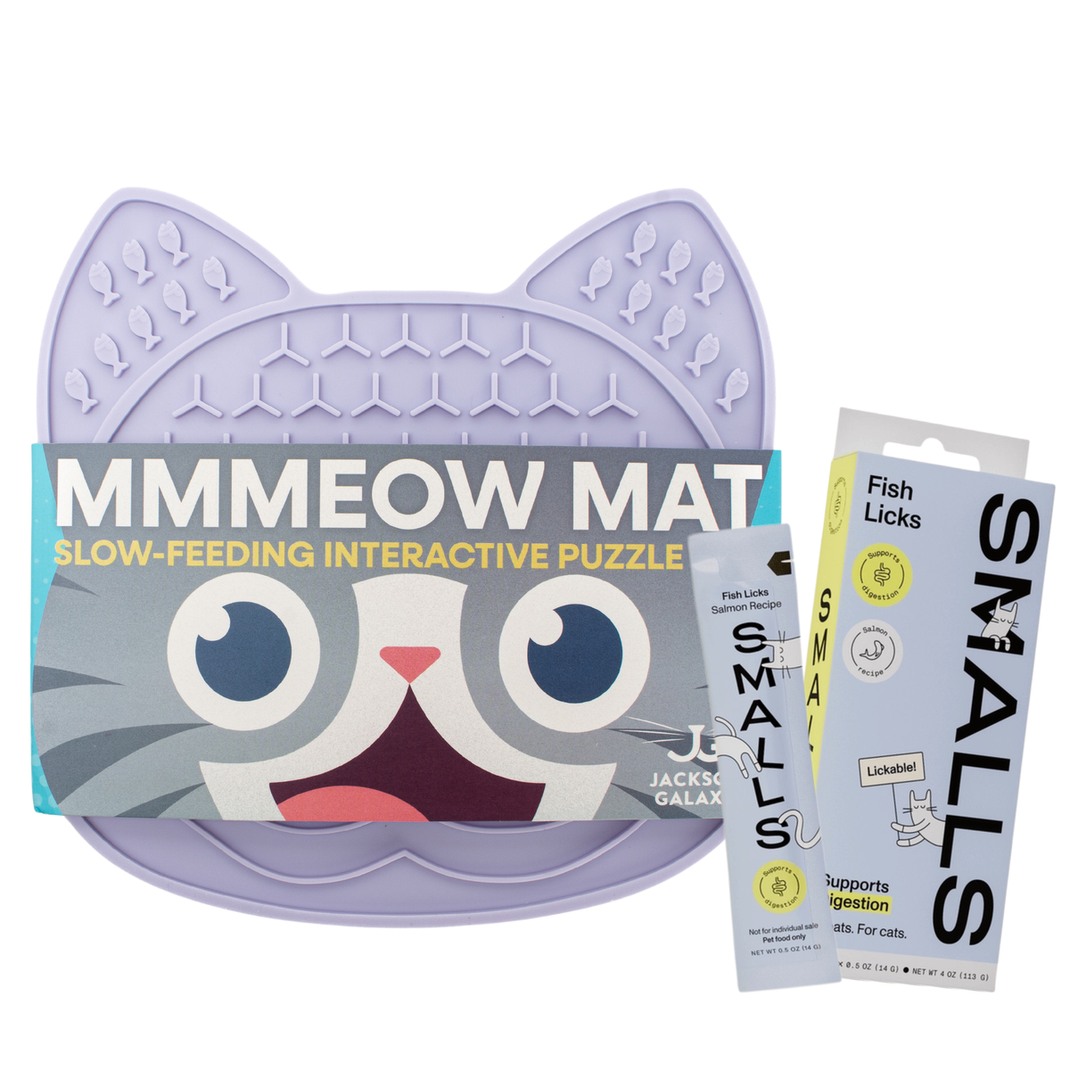 Paquete para lamer, tratar y repetir para gatos