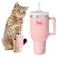 Kitty Cup Cat Tumbler Toy with Catnip & Crinkle Paper by PUPROAR
