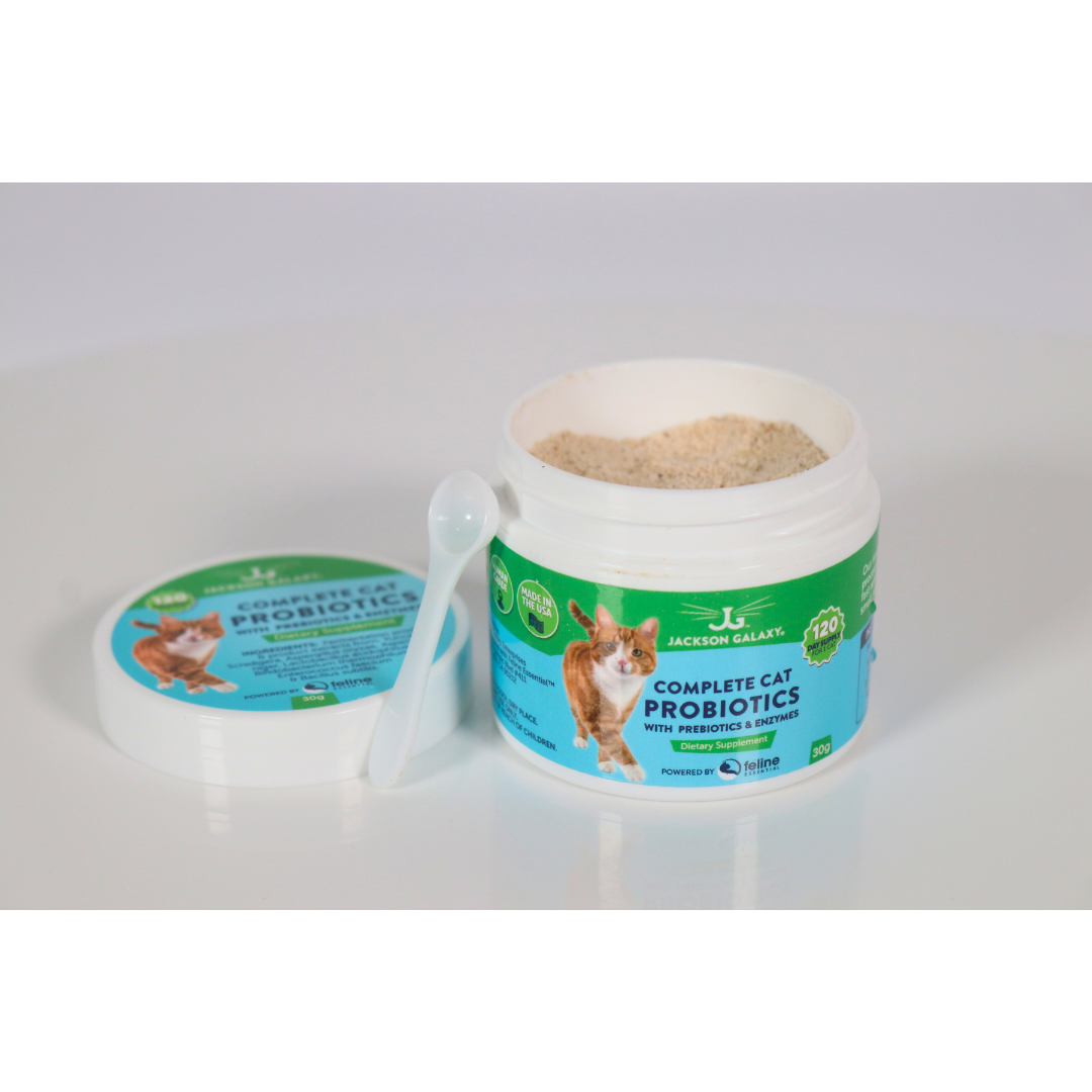 Complete Cat Probiotics with Prebiotics & Enzymes by Jackson Galaxy
