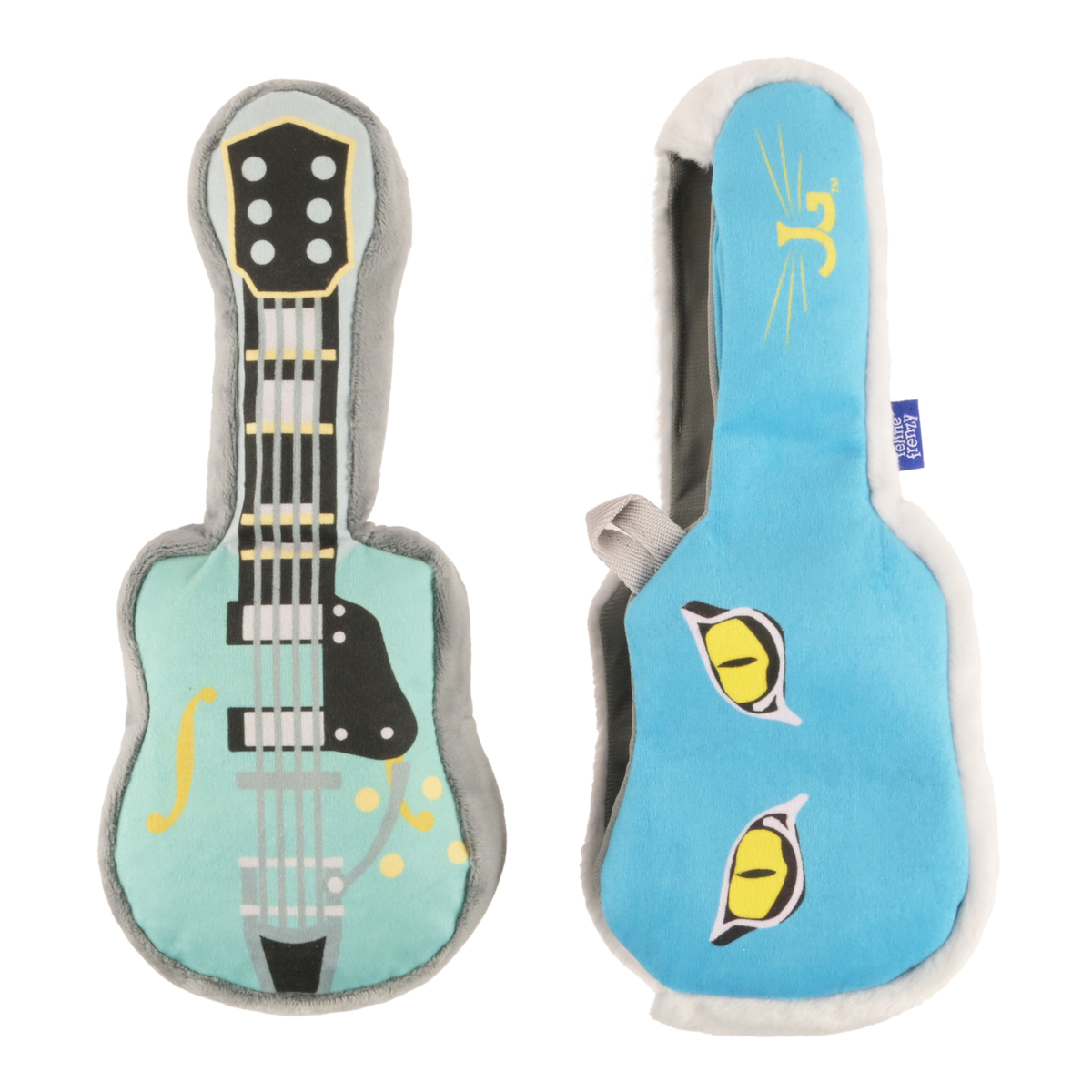 Juguete Kicker Shredder, Guitarra y Estuche Kicker - Jackson Galaxy x Feline Frenzy