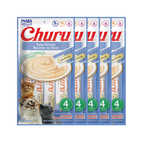 Inaba Churu Bundle - 5 Pack (20 Tubes)