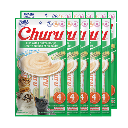 Paquete grande Inaba Churu - Paquete de 10 (40 tubos)
