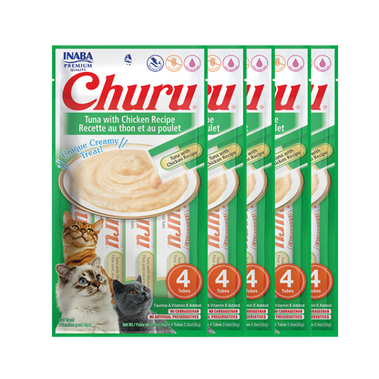 Paquete Inaba Churu - Paquete de 5 (20 tubos)