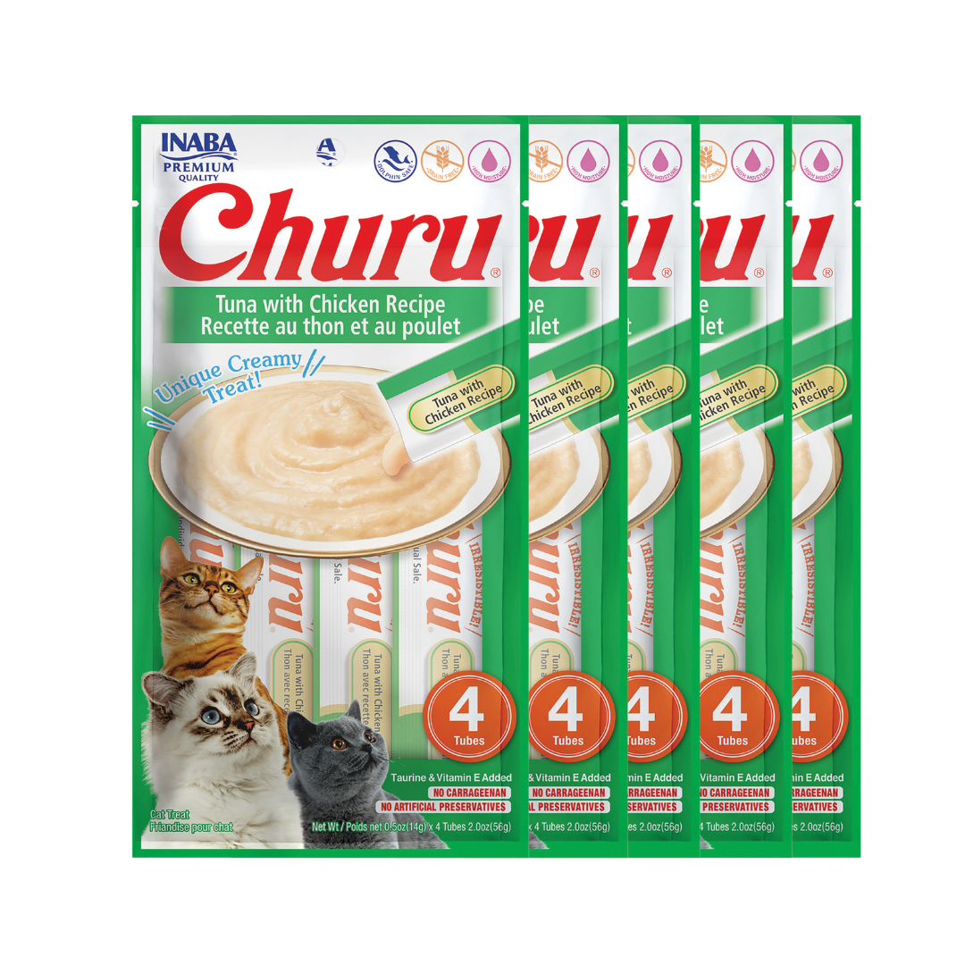 Inaba Churu Bundle - 5 Pack (20 Tubes)