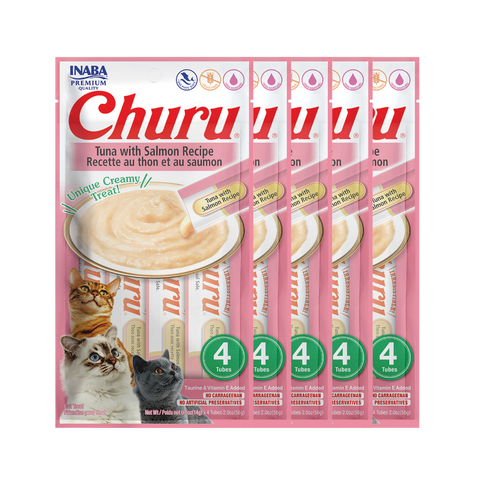 Inaba Churu Bundle - 5 Pack (20 Tubes)
