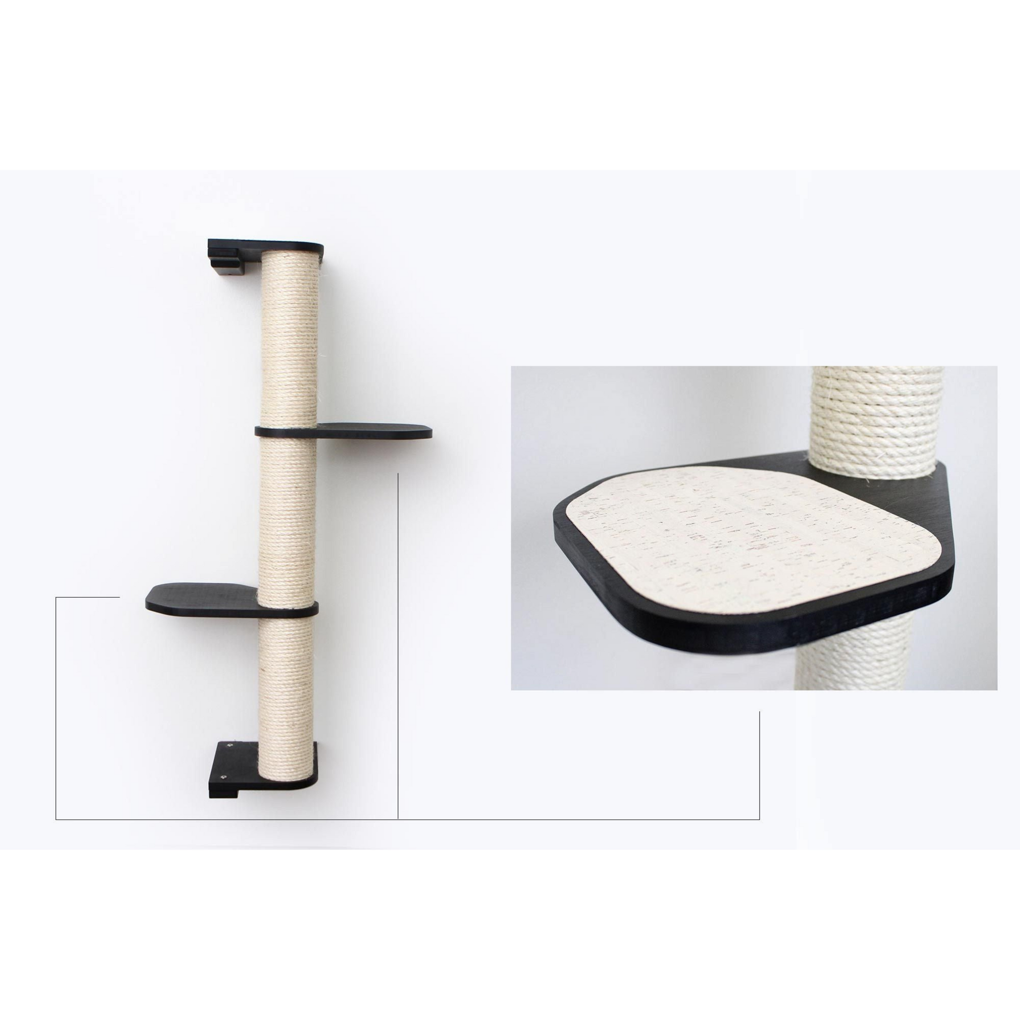 Cat Scratching Pole (WallMounted) by Catastrophic Creations Jackson Galaxy